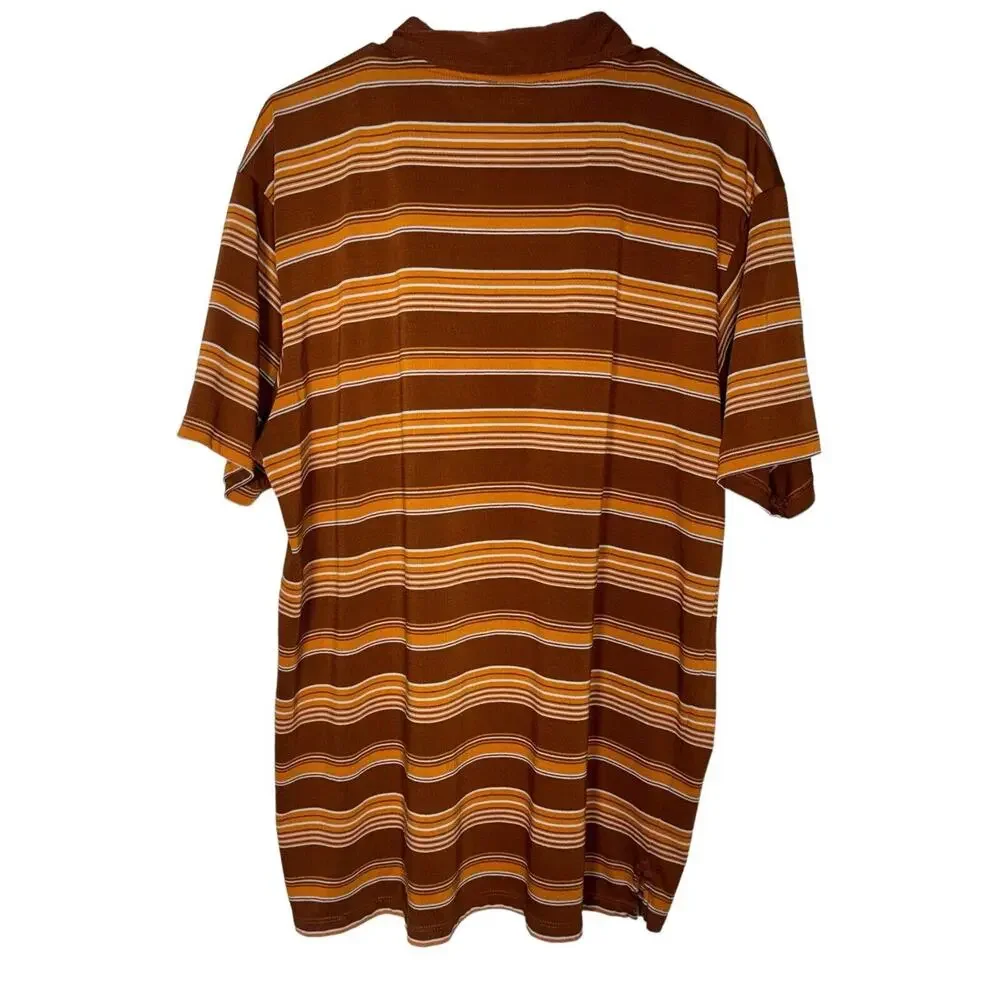 The North Face Polo Shirt Mens XL Striped Short Sleeve